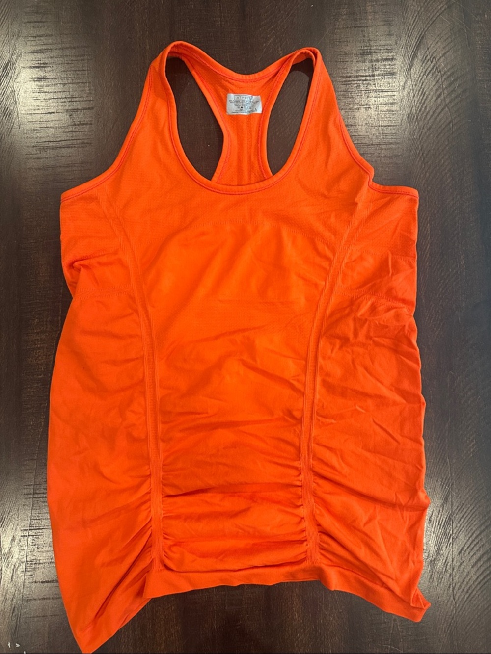 Women’s Athleta Fast Track Racerback Tank Top - Bright Orange